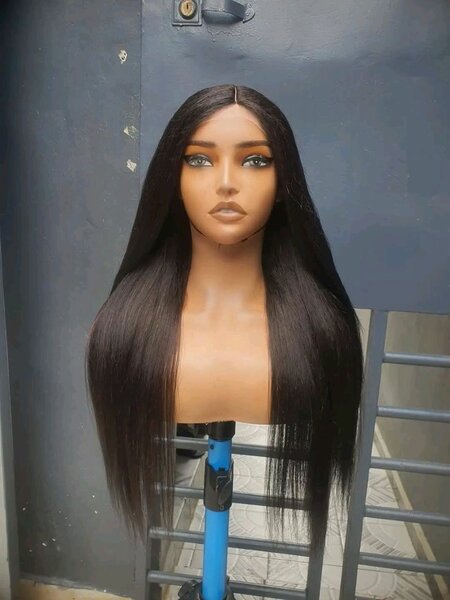 Perruque lisse longue