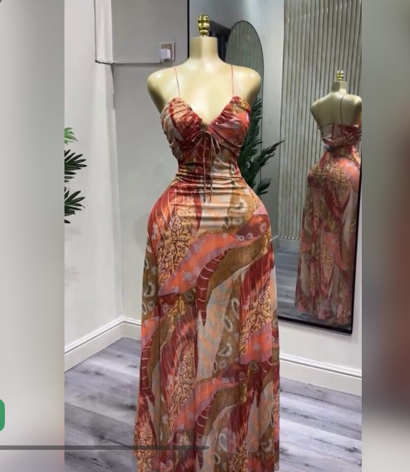 Robe Maxi Bohème Évasée