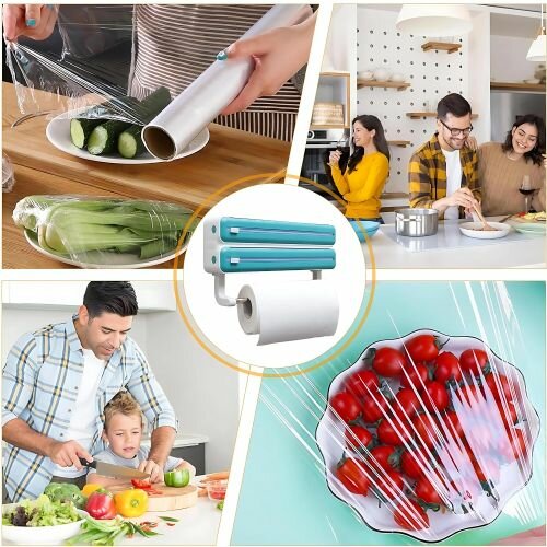 Distributeur de film alimentaire avec coupe-film intégré