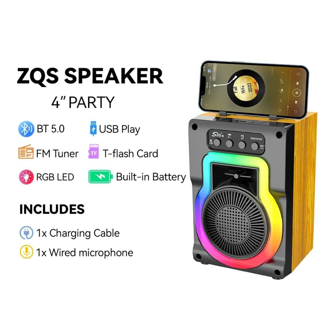 Mini Enceinte Bluetooth LED