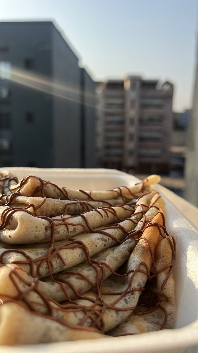 Crêpes au nutella