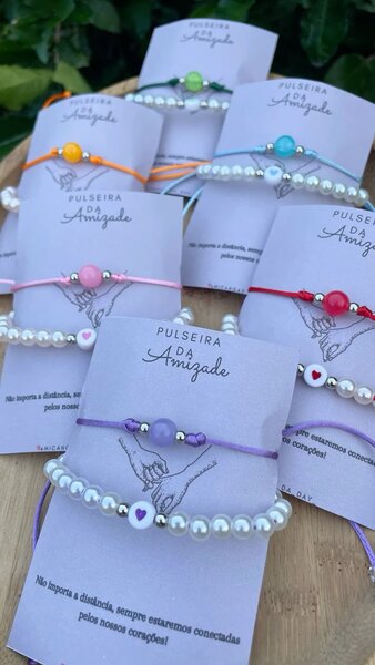 Bracelets d'Amitié Colorés