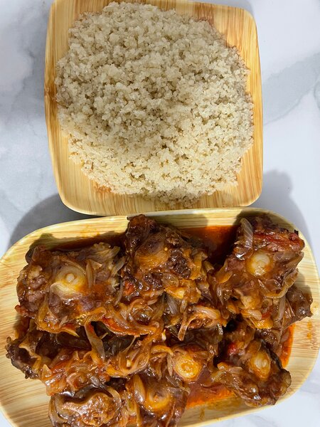 Queue de bœuf sauté