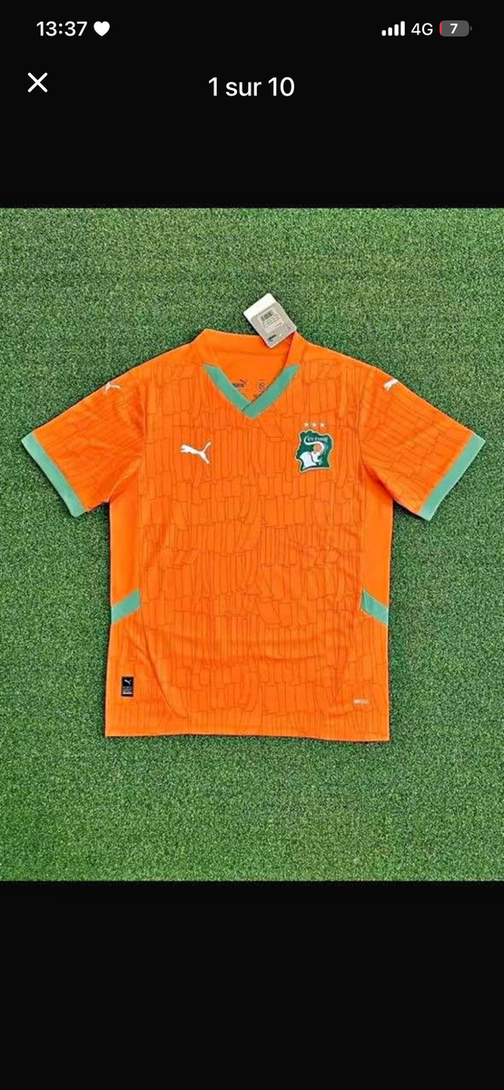 Maillot de  Côte d'Ivoire bebe