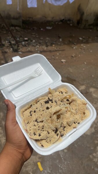 Crêpe façon fettucine