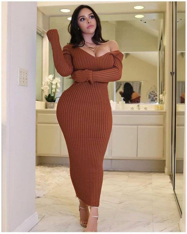 Long sleeved dress