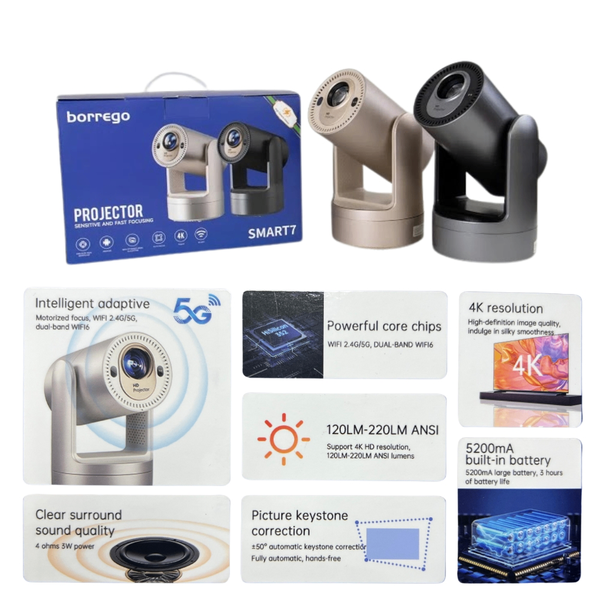 Projecteur 4K Intelligent HD