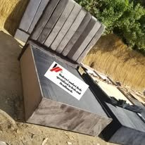 custom made bed with a high base