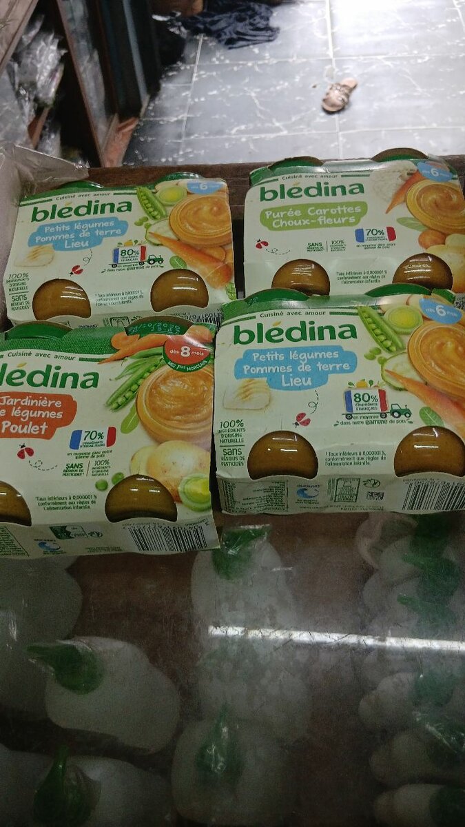 Purées Bledina Assorties