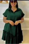 Summer dress  green color