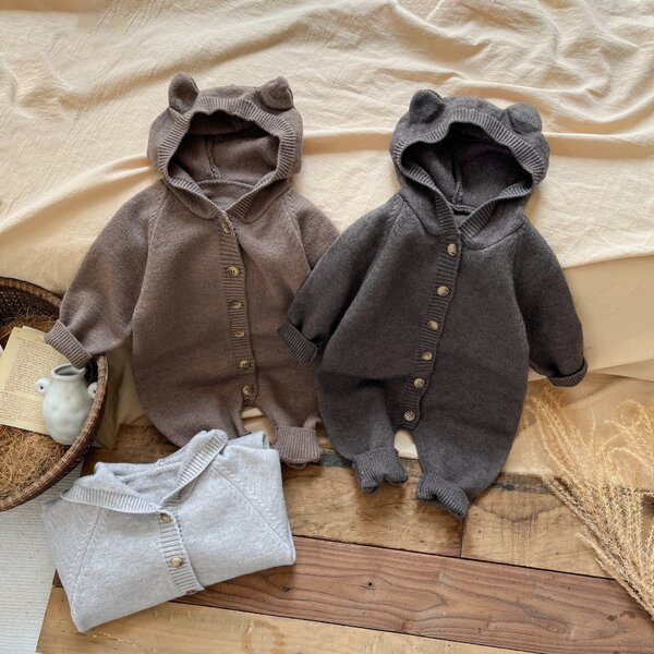 Вязанные комбинезоны