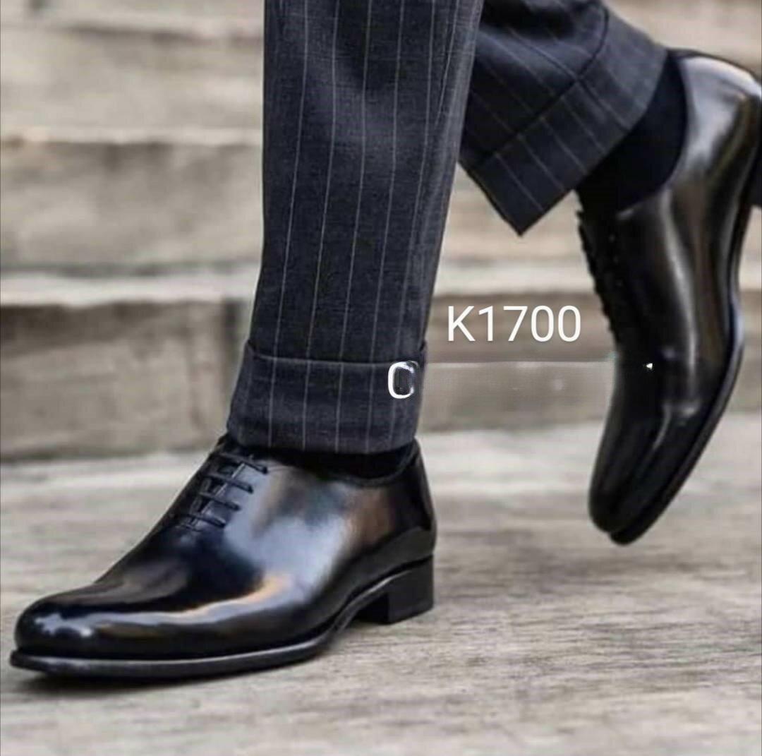 Elegant Black Leather Formal Shoes