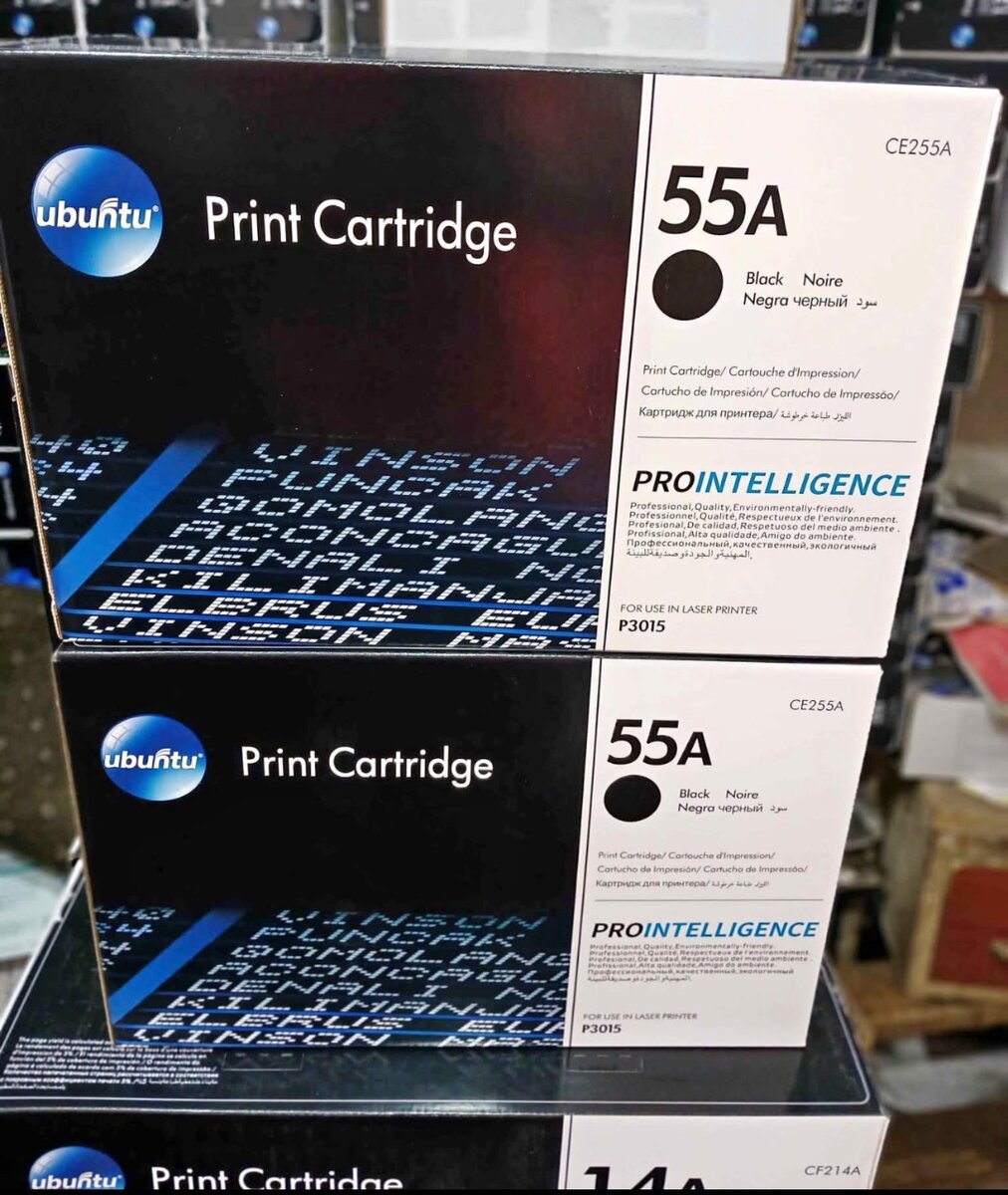 Cartouche d'encre noire 55A