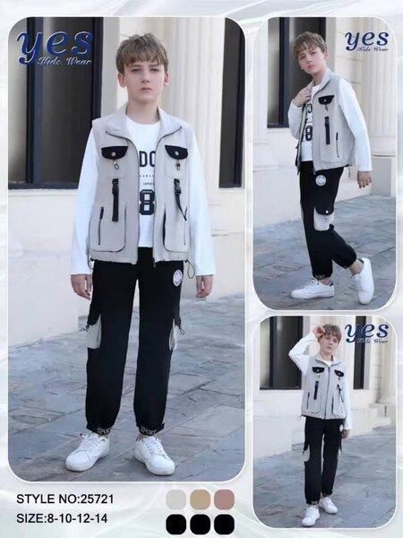 Tenue garçon décontractée moderne