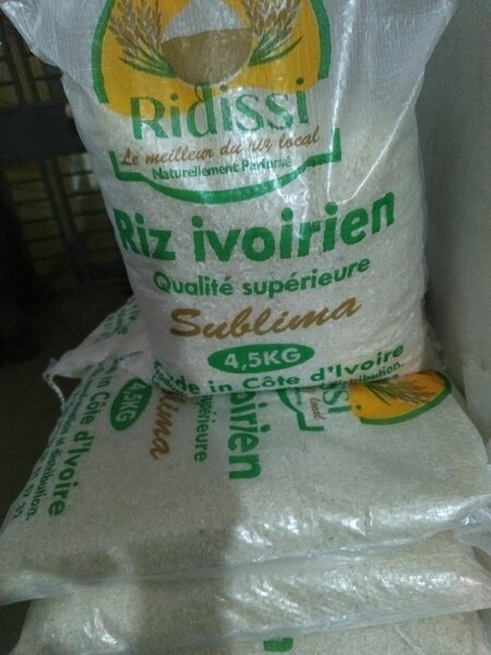 Riz Ivoirien 4,5KG - Qualité Supérieure