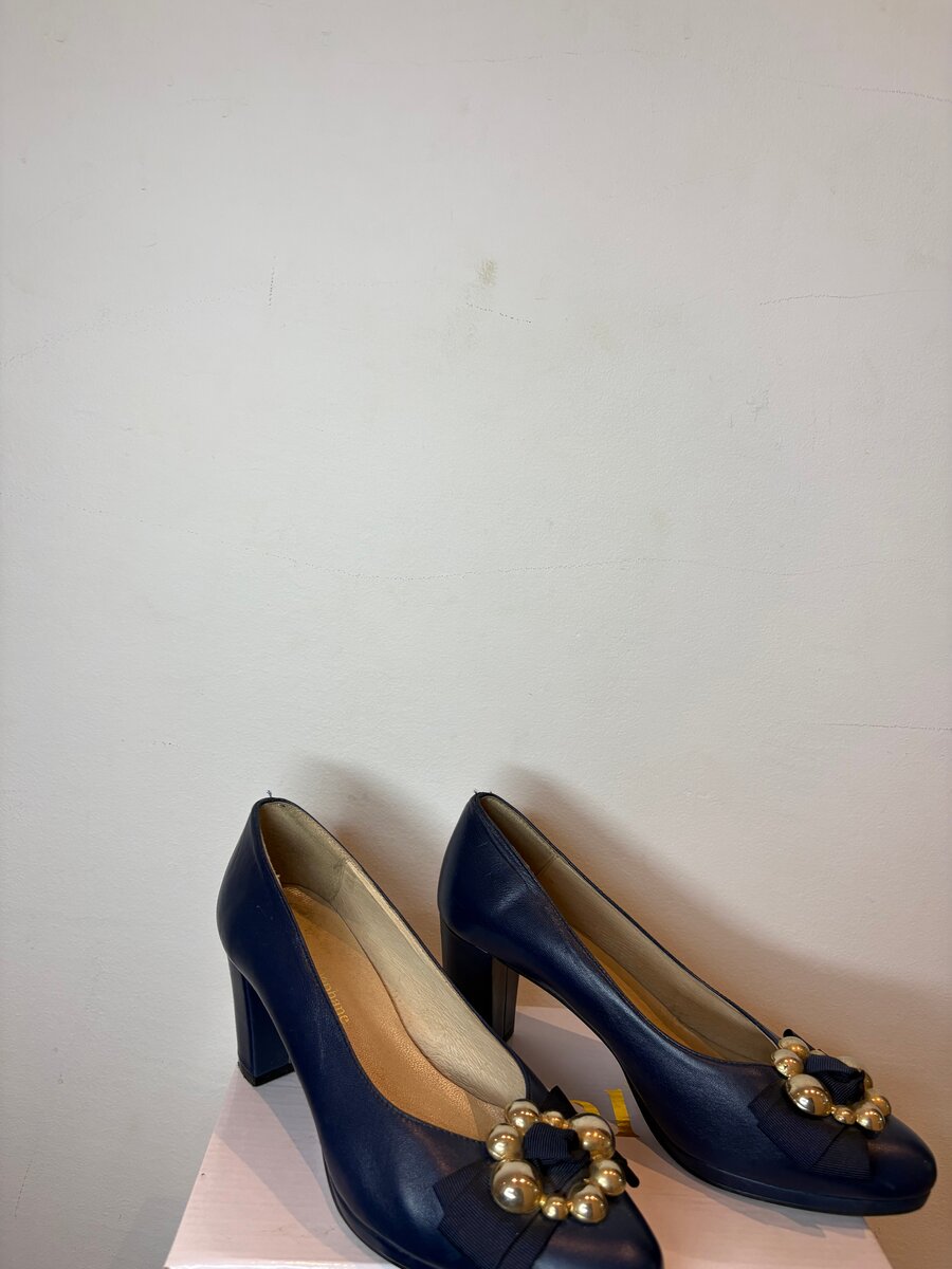 Escarpins bleu élégants