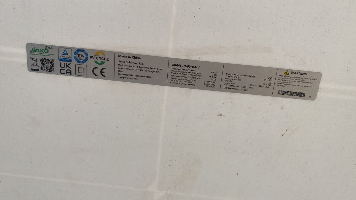 Panneaux solaires550w original