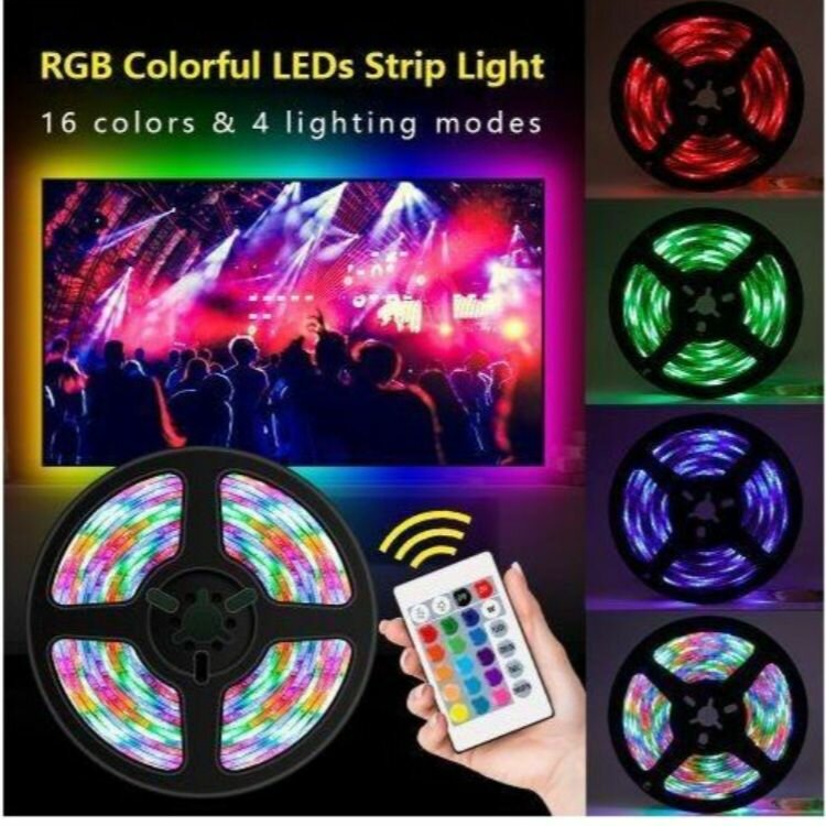 Bande LED RGB Télécommandé 10m