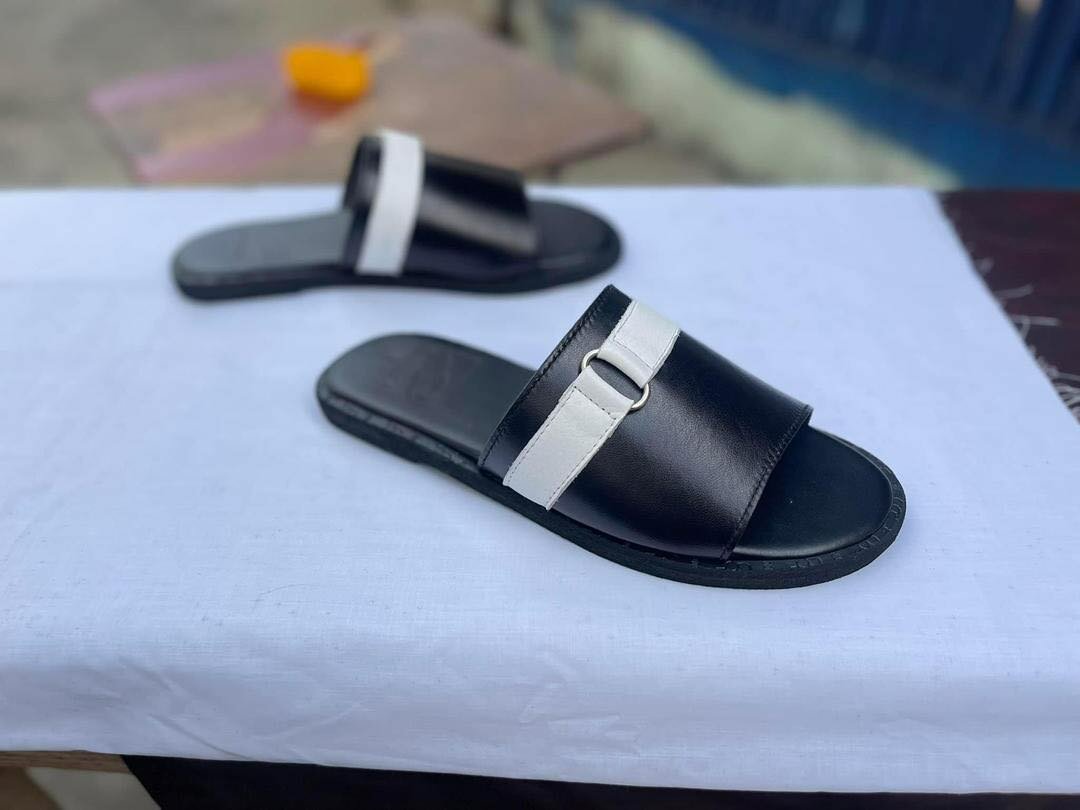 Sandales en cuir pour homme