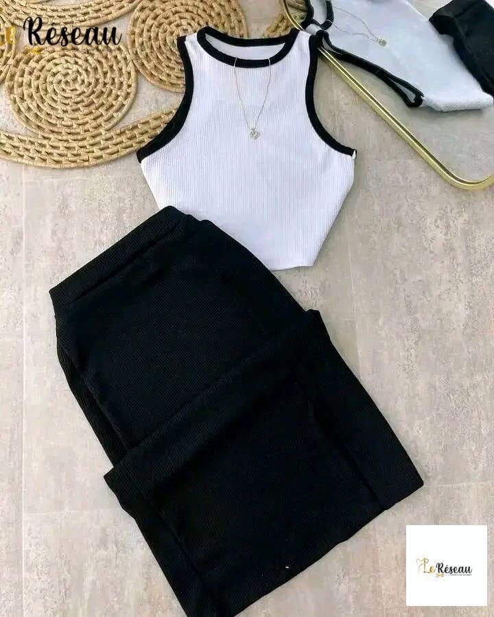 Ensemble Débardeur et Jupe Femme