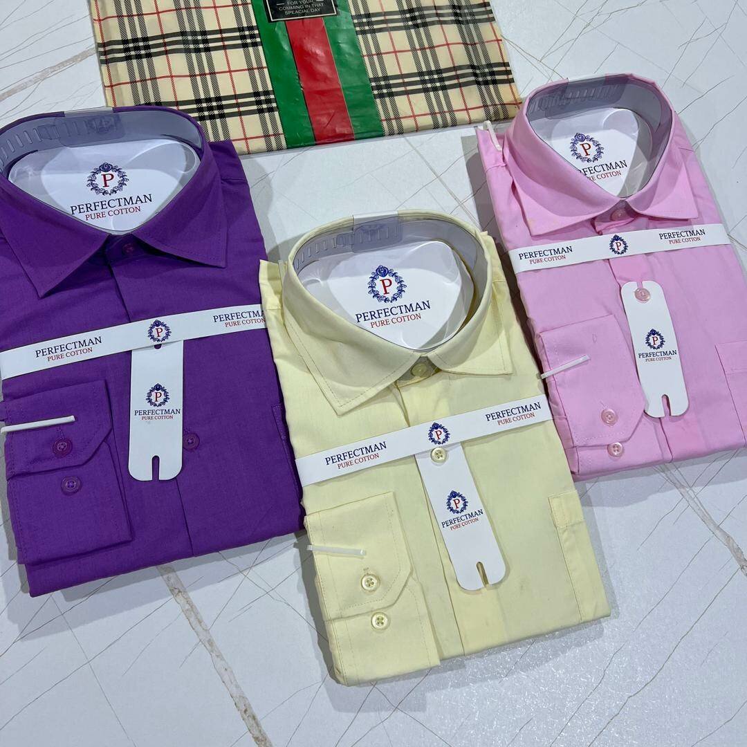 PerfectMan Plain Long Sleeves