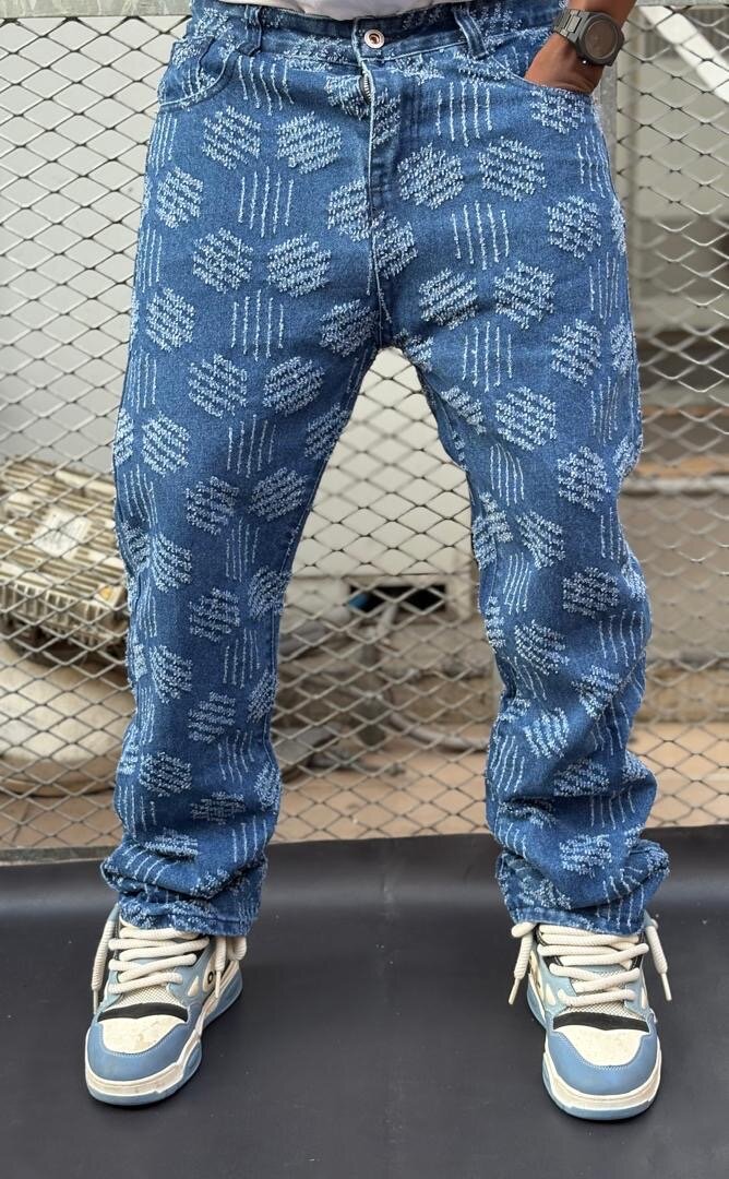 Jeans tendance imprimés