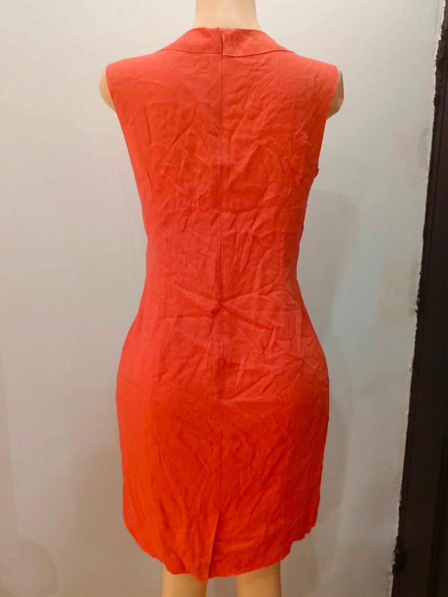 Robe ajustée rouge élégante