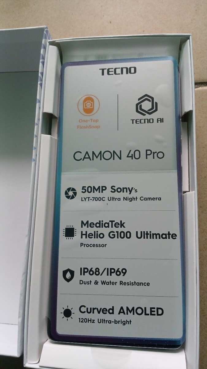 Camon 40 Pro Smartphone
