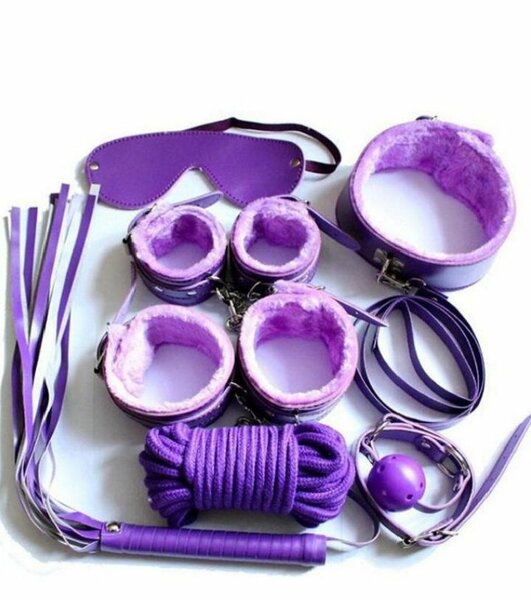 Ensemble BDSM Violet Luxe