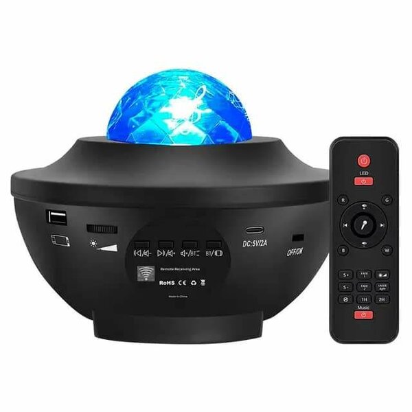 Bluetooth Starry Projector Sky Projector Music Player With R