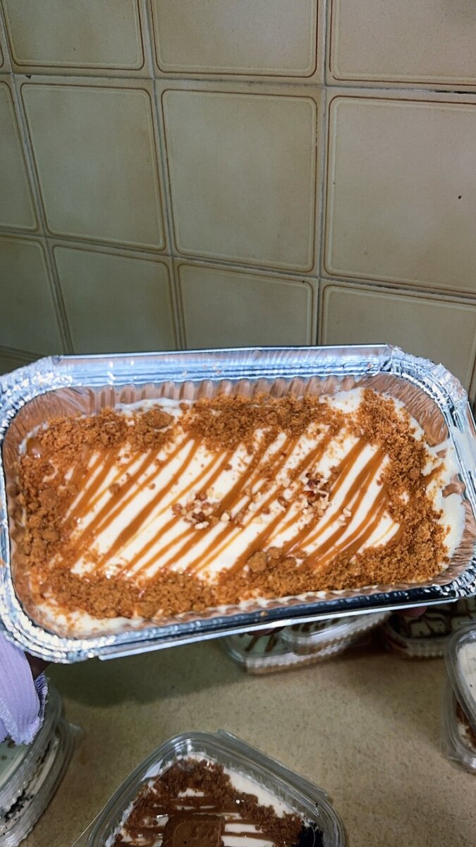 Délice crémeux aux biscuits