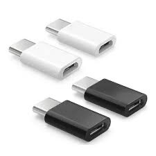 Usb Micro To Type C Connector Adapter For Android - White