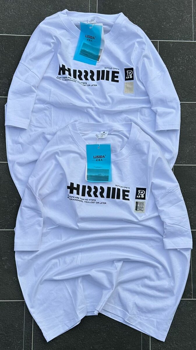 T-shirts oversize tendance