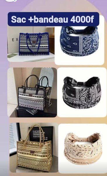 Ensemble Sac et Bandeau