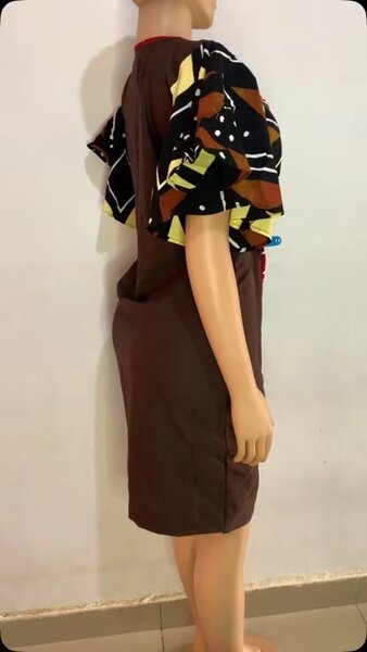 Robe à Motifs Ethnique