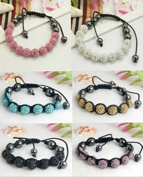 Bracelet Shamballa Éclatant