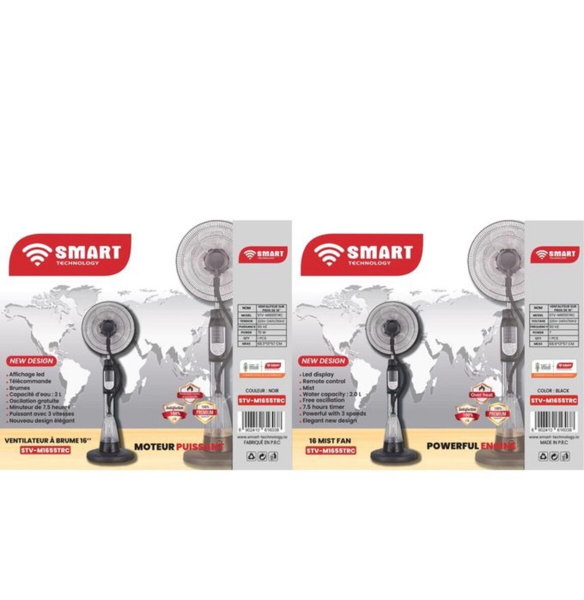 Ventilateur Brumisateur Intelligent