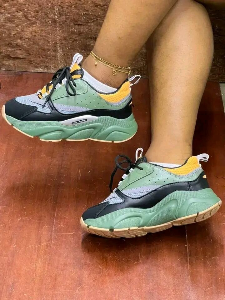 Baskets Chunky Multicolores