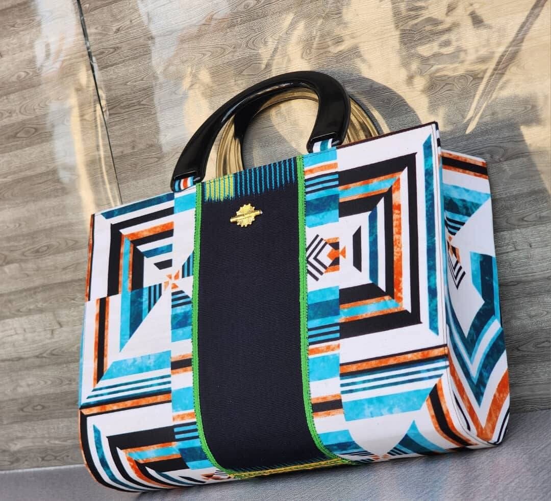 Sac cabas en tissu ethnique