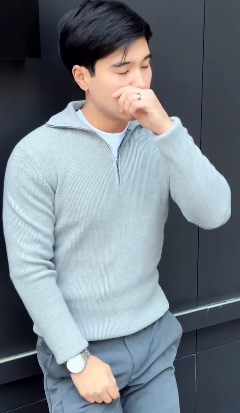 кофта серая мужская