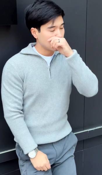 кофта серая мужская