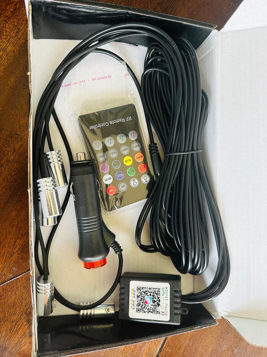 Led fibre lumière ambiante intérieur