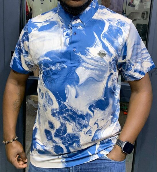 Chemise Homme Imprimée Art