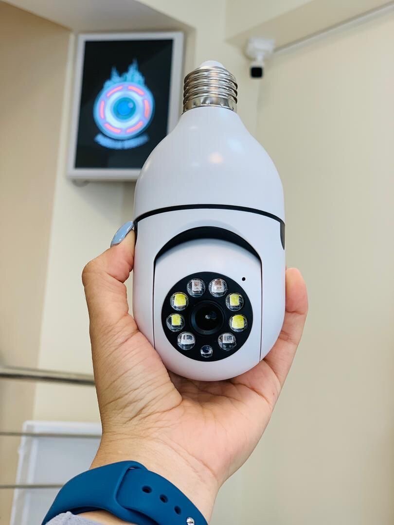 WiFi Light Bulb Security Camera