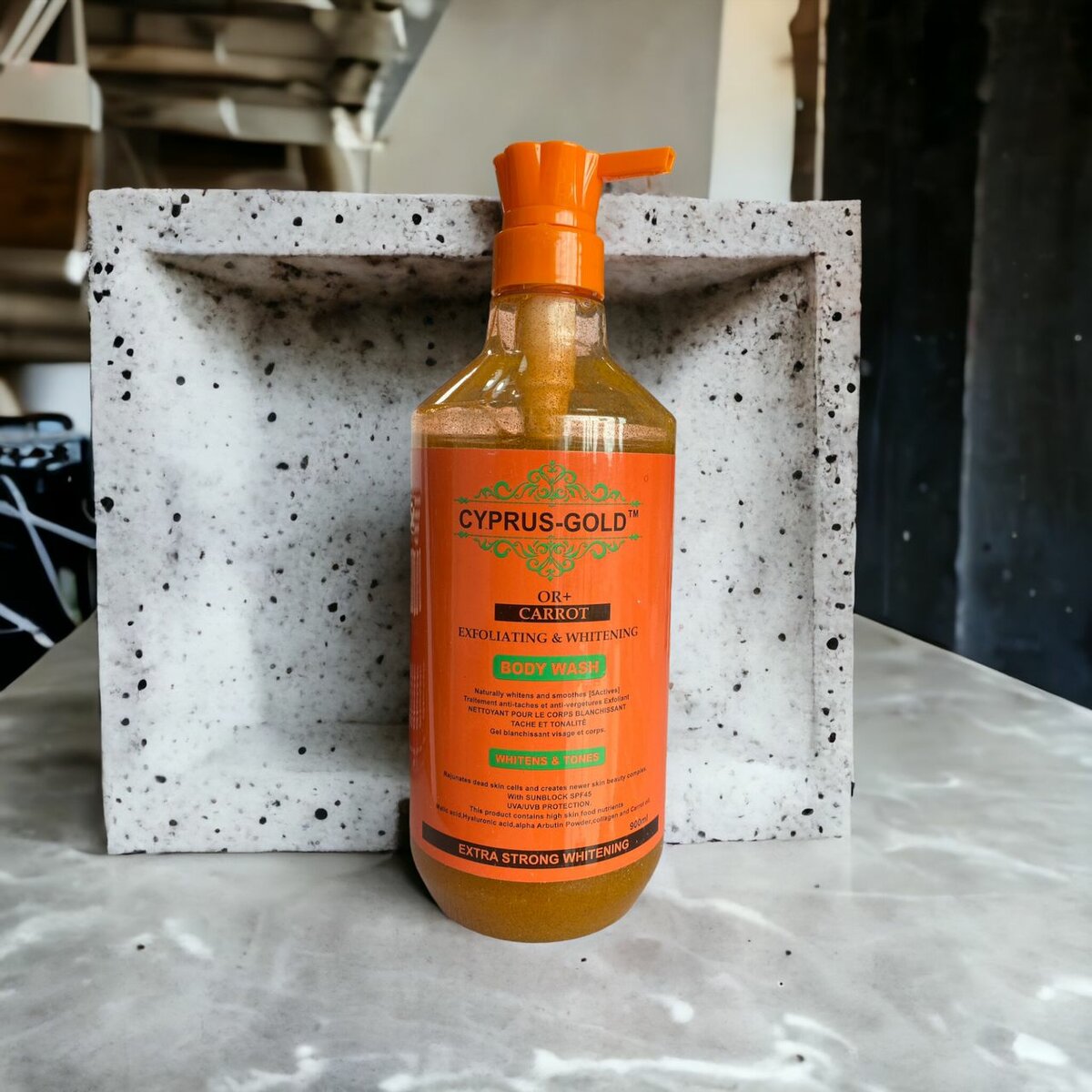 Cyprus Gold Carrot Shower Gel