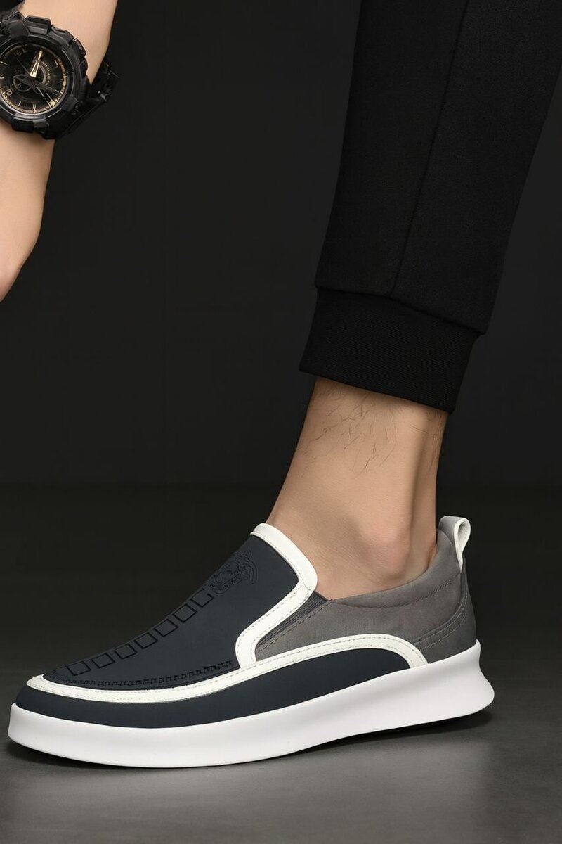 Baskets Slip-On Homme Élégantes