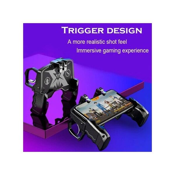 Manette avec gâchette pour jeux mobile ( Free fire Pubg COD)