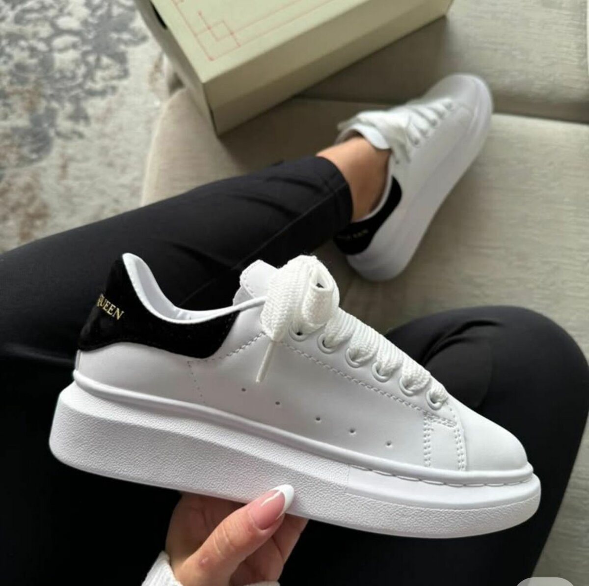 Sneakers unisex blanches