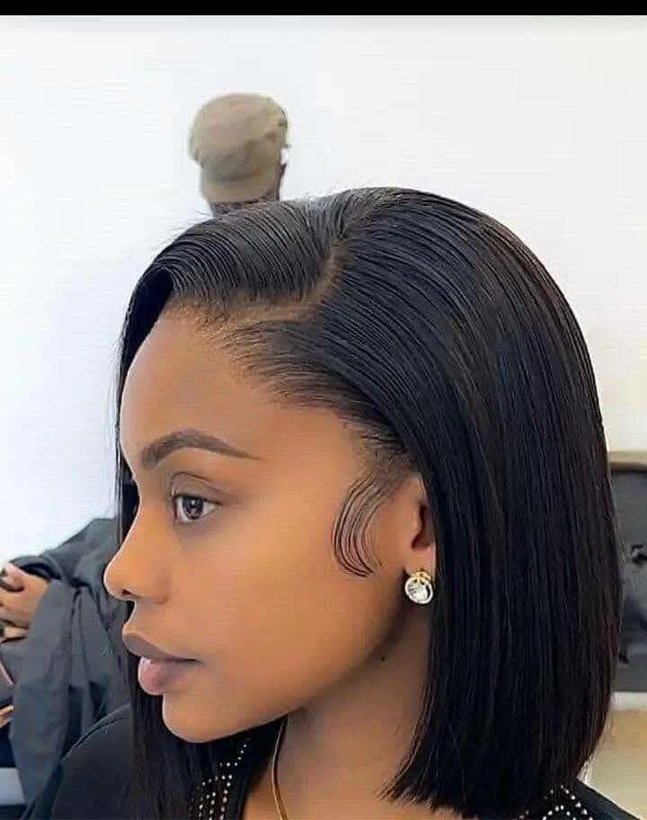 Perruque Bob Lisse Stylée