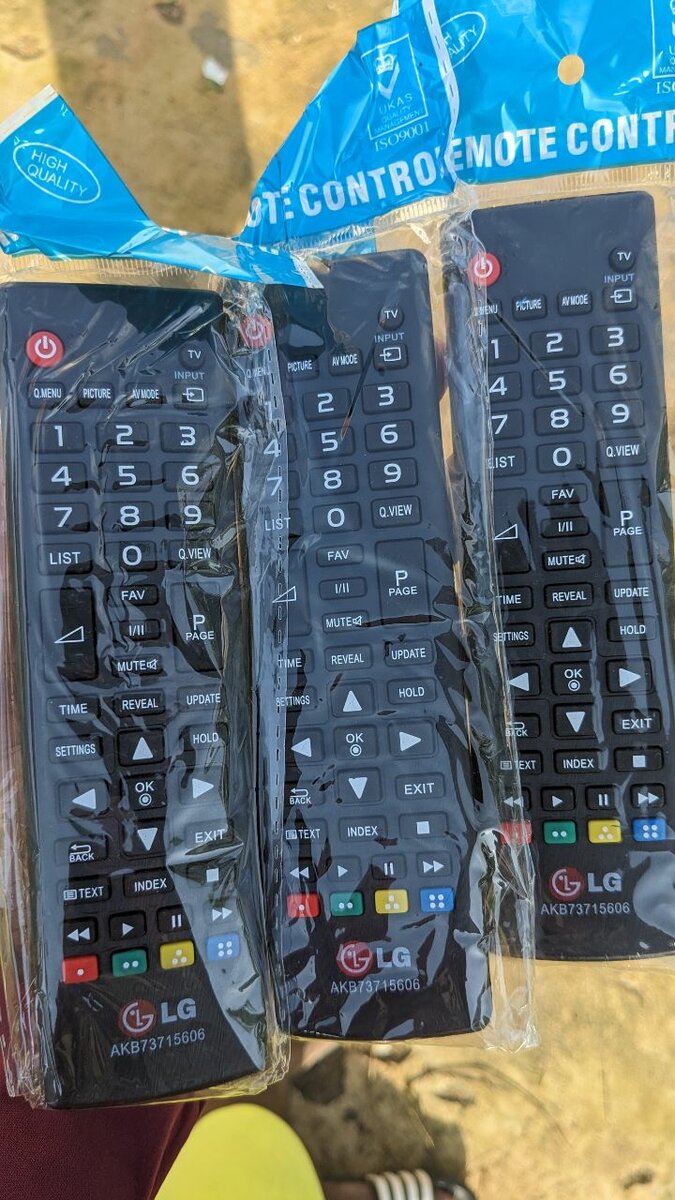 LG tv remote controls